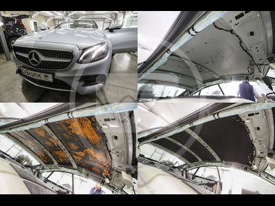 Шумоизоляция Mercedes-benz E-Class Cope / Мерседес-Бенц Е-класс Купе