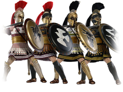 Древнегреческий гоплит - Коллекционная фигурка 1/6 Power Set: Greek Hoplite 2.0 - ACI Toys