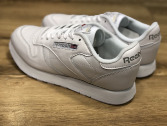 Мужские кроссовки Reebok Classic White кожа