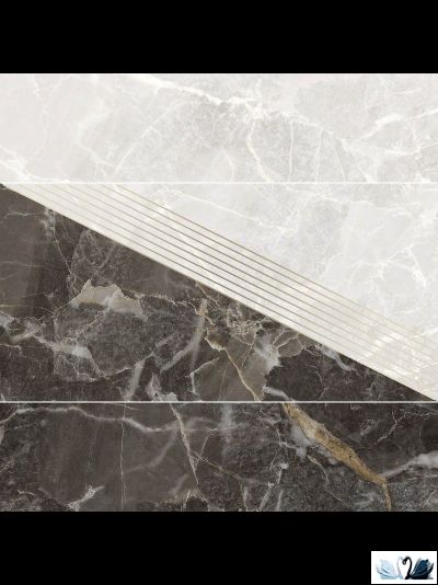 Плитка настенная Belani Maundays Декор микс с золотом 25 х 50 см Береза керамика