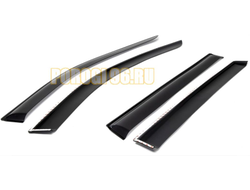 Дефлекторы окон AutoFlex, литьевой ПММА для Skoda Rapid 2013-/Volkswagen Polo 2020-