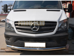 Защита переднего бампера d76 для Mercedes-Benz Sprinter (2012-2017)