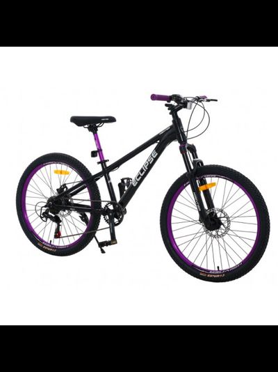 Велосипед ECLIPSE 2025 Deep Black Pearl 24" рама 12"