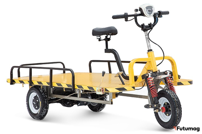 Платформенная тележка электрическая RuTrike ТАКСА ВАЙД