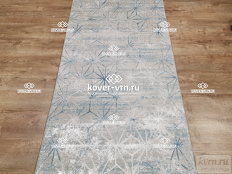 КОВРОВАЯ ДОРОЖКА AJMAL LP 320 GREY-BLUE / ширина 1.6 м