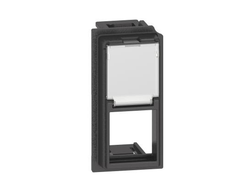 Адаптер Keystone RJ45,  1 модуль, черный - Bticino - Living Now KG07K