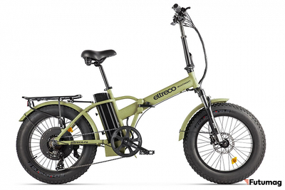 Электровелосипед Eltreco MULTIWATT NE зеленый