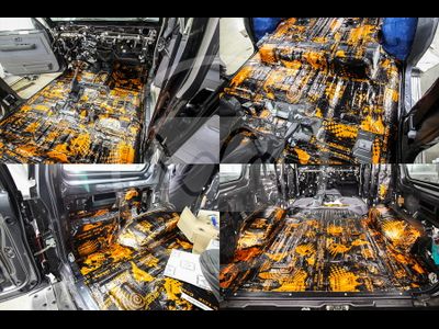 Шумоизоляция Toyota Land Cruiser 76 / Тойота Ленд Крузер 76