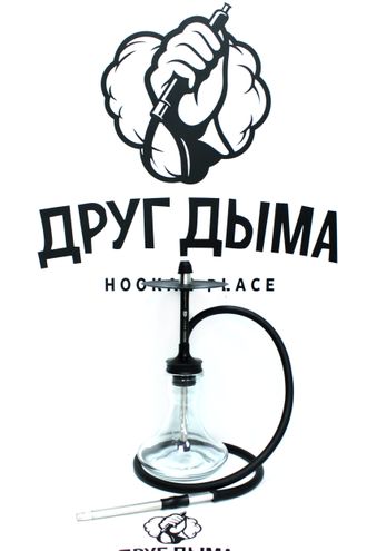 Кальян Alpha Hookah MISHA Rebel Box Jet Black Черный