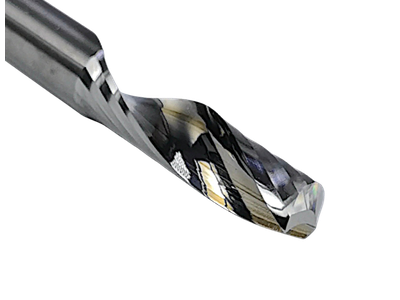 Фреза спиральная по пластику 6x32 s6x75 Z1 HM стружка вверх