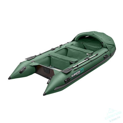 Лодка ПВХ Gladiator Active C400AL с алюминиевым полом