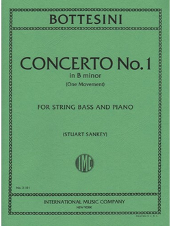 Bottesini Concerto No.1 b minor for String Bass and Piano (One movement)