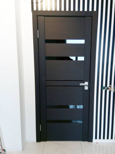 ТУЛЬСКИЕ ДВЕРИ. НЕАПОЛЬ 502. ВЕНГЕ/ LACOBEL BLACK