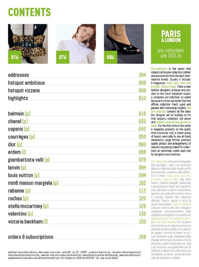 Pre-Collections Magazine Paris & London Autumn-Winter 2026 Иностранные журналы о моде, Intpressshop