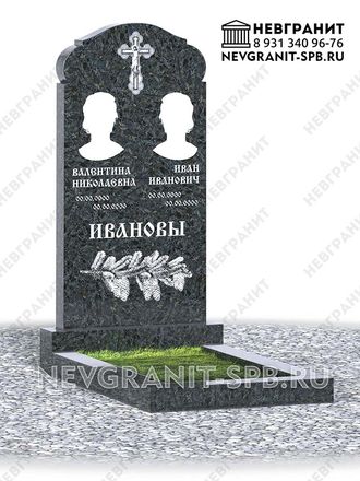 Вертикальный памятник ДГ-11 пироксенит