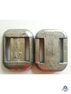 Груз поясной для дайвинга 1кг