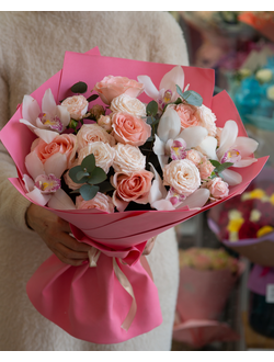 Букет Персиковый пух