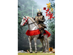 Дайме Ёси Торанага, делюкс версия - Коллекционная фигурка 1/12 SCALE Palm Collection Shogun DX Horse & Banner Edition (DA001B) - D12TOYS