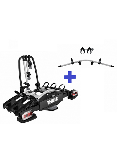 THULE VeloCompact 927 на фаркоп для 4-х велосипедов