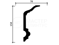 Карниз потолочный Decor-Dizayn DD505