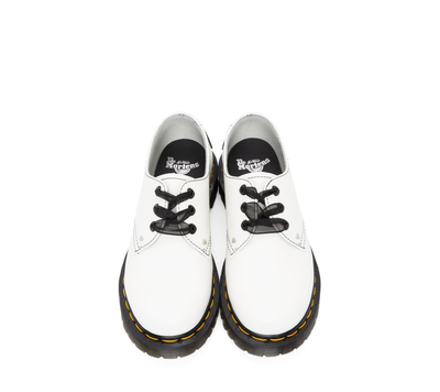 Полуботинки Dr Martens 1461 Hearts White Smooth