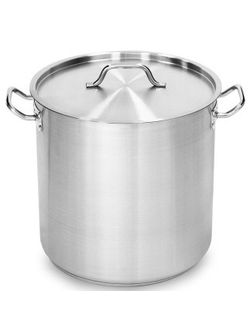 Кастрюля-котёл с крышкой 15 л, нержавеющая сталь