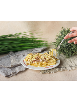 Лингвини с беконом  (230 г)