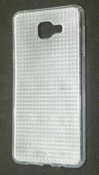 Защитная крышка силиконовая Samsung Galaxy A7 (2016), белая