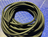 Rubber hose 4x2 mm, oil-resistant