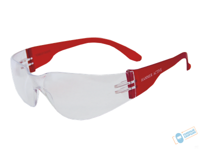Очки защитные открытые (прозрачные) О15 HAMMER ACTIVE super (PC)