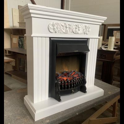 Электрокамин Кари WT с очагом Fobos