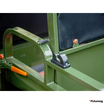 Грузовой электротрицикл Rutrike Вояж-П 1200 Трансформер 60V800W зеленый