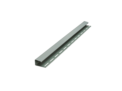 J – профиль для сайдинга серый | NORDSITE