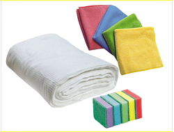 Губки, салфетки, ХПП и вафельное полотно