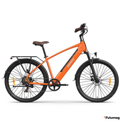 Электровелосипед QRONGE Meteors оранжевый