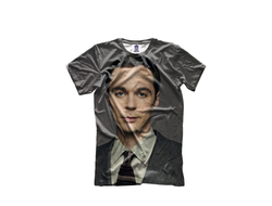 Футболка Теория большого взрыва, The Big Bang Theory с полной запечаткой №22