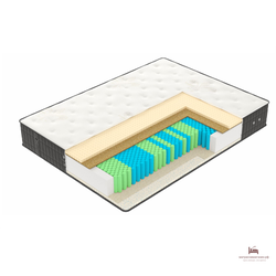 матрас  Х3 ВЕГАС эксклюзив (премиум-сегмента с высокой плотностью пружин, выдерживающий большой вес)