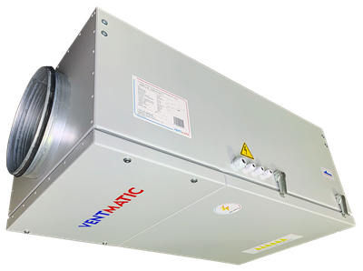 VMPU-E-1000-9.0/3-1 УСТАНОВКА ПРИТОЧНАЯ КОМПАКТНАЯ 1000м3/ч   9,0 кВт   3 фазы   380В