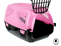 Переноска для животных "Сириус", 33,5 х 31 х 50 см  розовый