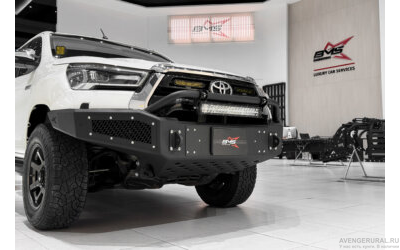 Бампер силовой передний BMS PRO-Line для Tayota Hilux 2020-2024