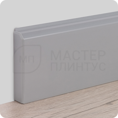Плинтус с кабель-каналом Comfort Modern 80х16х2200 мм. Серый