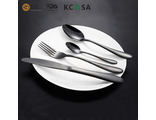 KCASA™ Набор столовых приборов из нержавейки с черной позолотой
