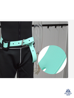 Ремень Keep Diving грузовой резиновый 150см аквамарин