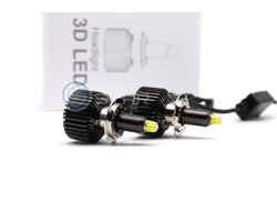 Светодиодная лампа H7, M9 3D LED360 35W, 5500 - 6000K, 1шт