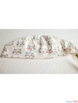 Медицинская шапочка "Коты"