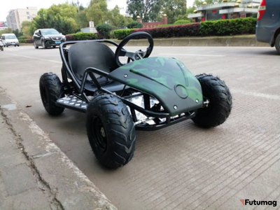 Багги GreenCamel Namib T007 (48V 1000W 20Ah R6 Дифференциал) Армейский зеленый