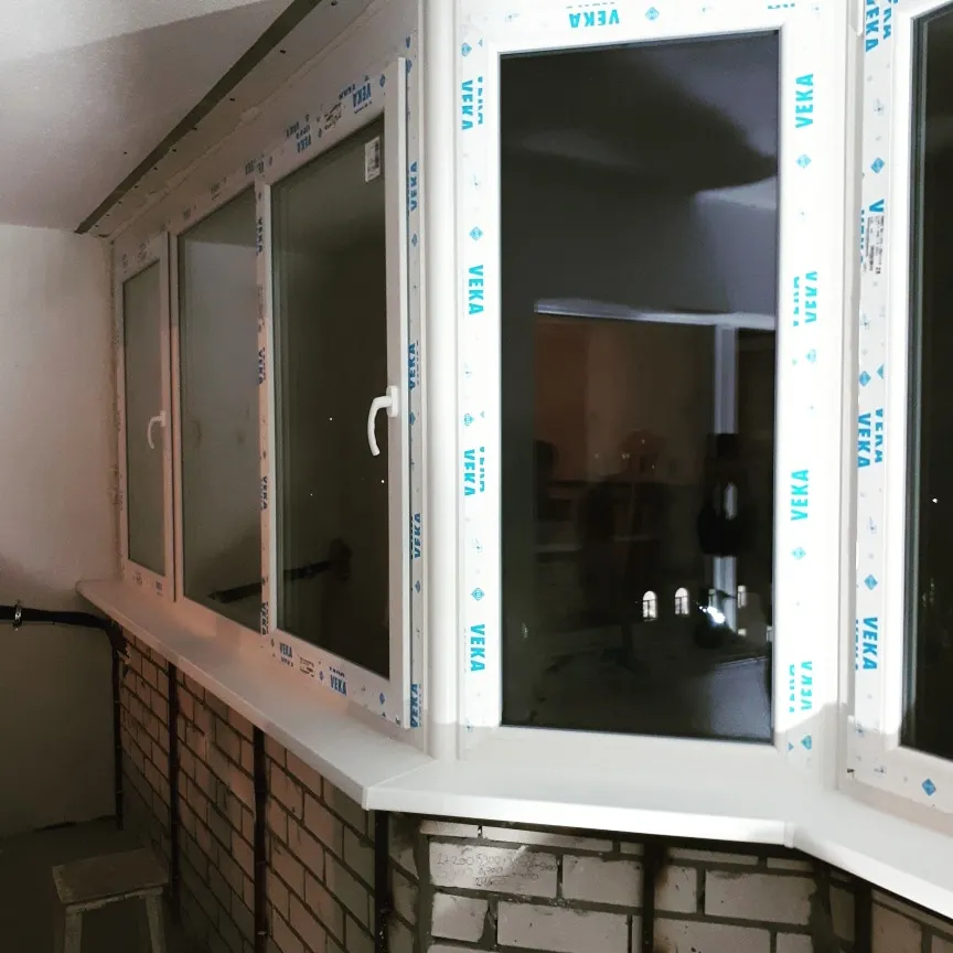 остекление эркерной лоджии в танеево парк Владимир.
Профиль Века Софтлайн 70