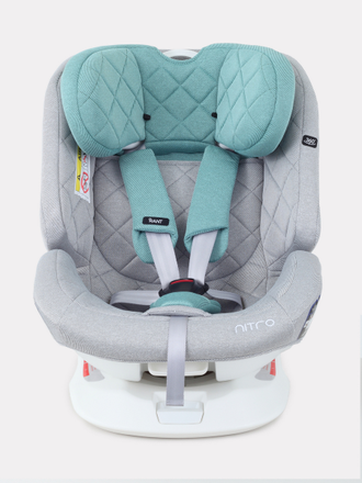 Автокресло 0-36 кг Rant Nitro Isofix 0+ 1-2-3 Grey/Mint