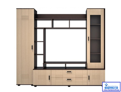 Гостиная "Дельта без шкафа" МДФ (выбор цвета) мм