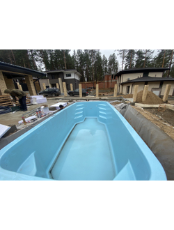 Композитный бассейн 6 х 3 х 1,45 м "Аврора" Farol